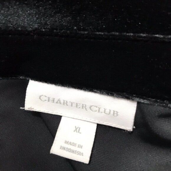 CHARTER CLUB Back Velvet Button-Down Shirt NEW XL - Picture 8 of 8